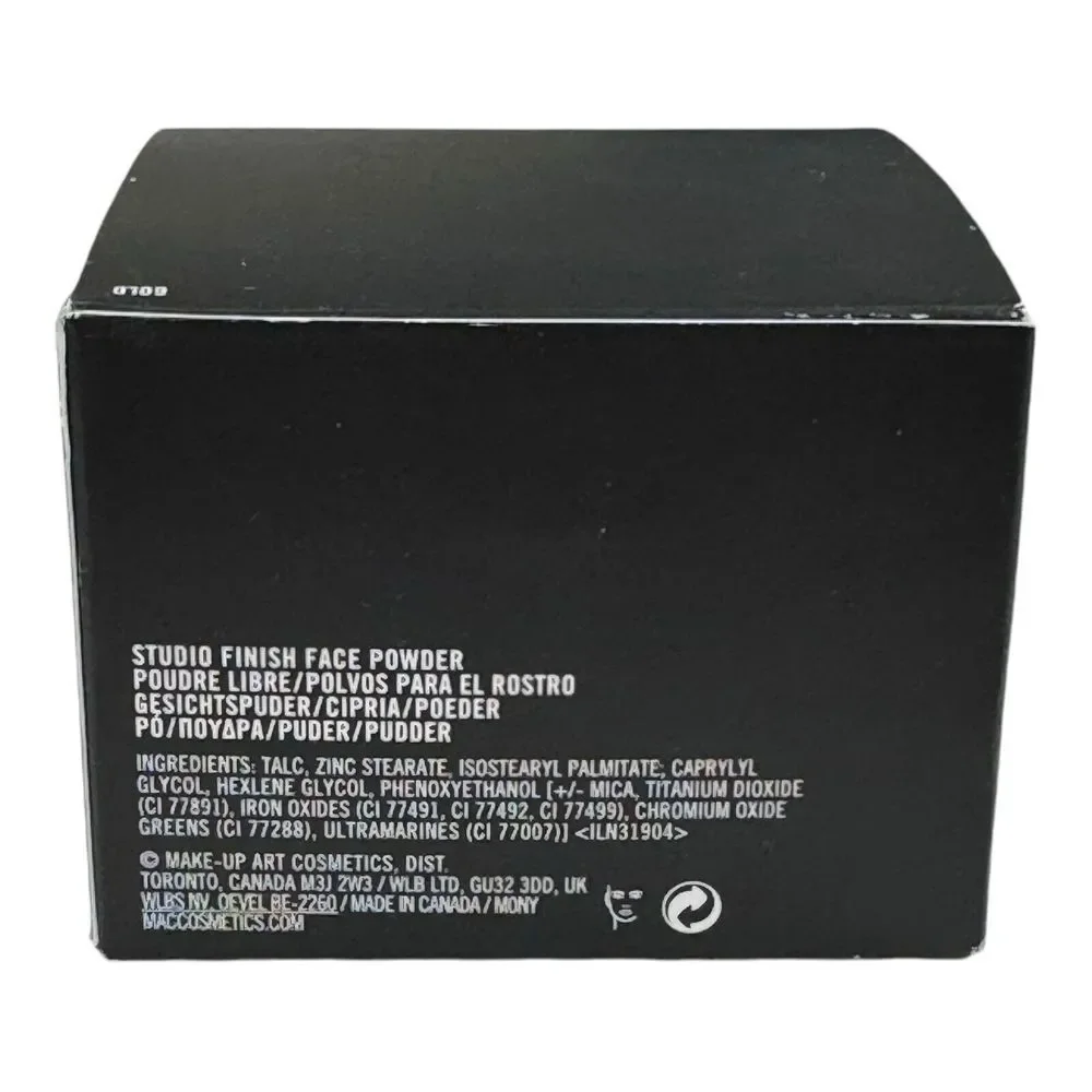 MAC Loose Face Powder Gold Studio‎ Finish Highlight Powder Discontinued 1oz NIB